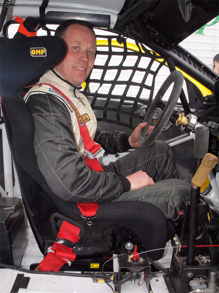 Peter Lindgaard Nielsen er klar til at øse ud af sine motorsports-udfordringer
(Foto: Kirketerp)